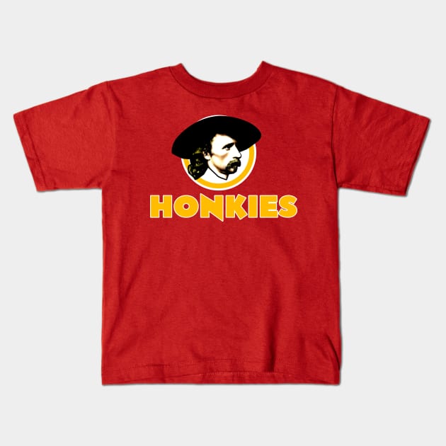 Honkies - Go White People Sports Team Kids T-Shirt by SolarCross